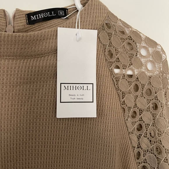 Taupe top Miholl - Picture 4 of 4